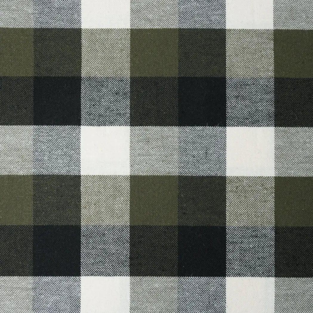 Hemp & Organic Cotton Mid-Weight Twill Flannel Fabric ( GH66E181E / GH66E181J / GH66E181K )  Woven Hemp & Organic Cotton  Bastine 