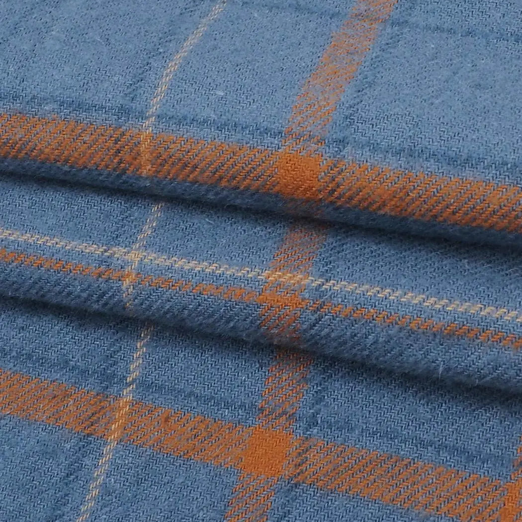 Hemp & Organic Cotton Mid-Weight Twill Flannel Fabric ( GH66E181J / GH66E181K ) - Bastine