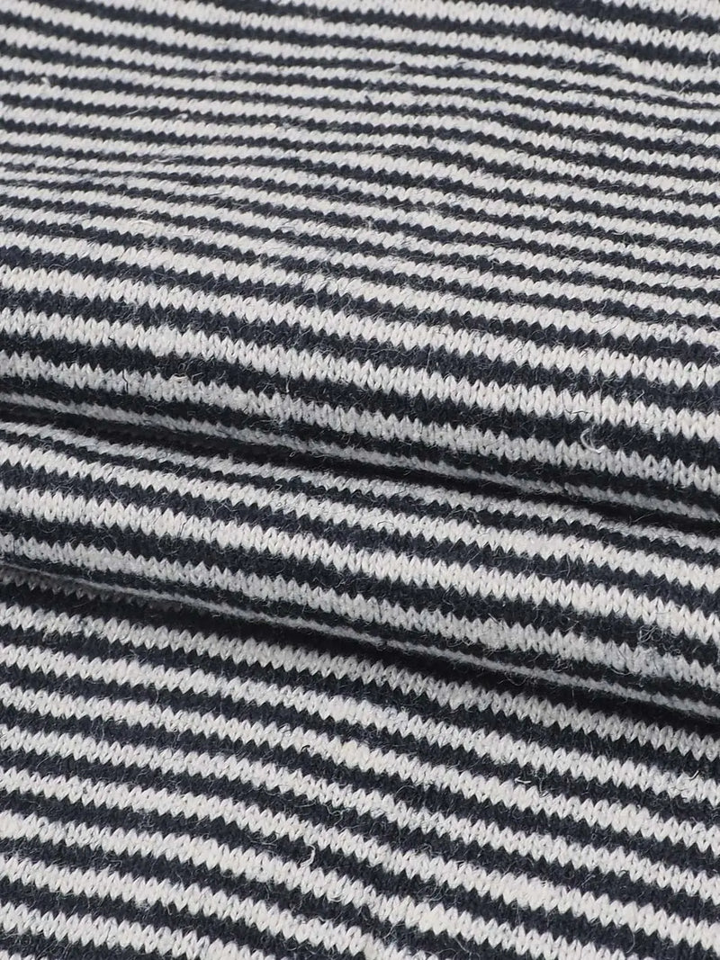 Bastine Hemp & Organic Cotton Mid-Weight Yarn Dyed Jersey Fabric