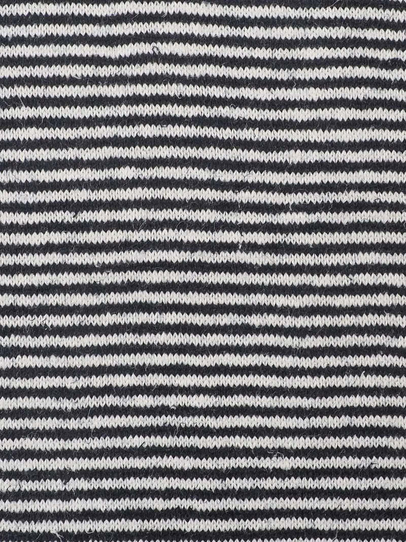Bastine Hemp & Organic Cotton Mid-Weight Yarn Dyed Jersey Fabric