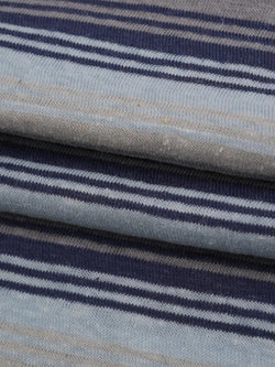 Bastine Hemp & Organic Cotton Mid-Weight Yarn Dyed Stripe Jersey ( KJ21C876A / KJ21C876B / KJ21C876C )