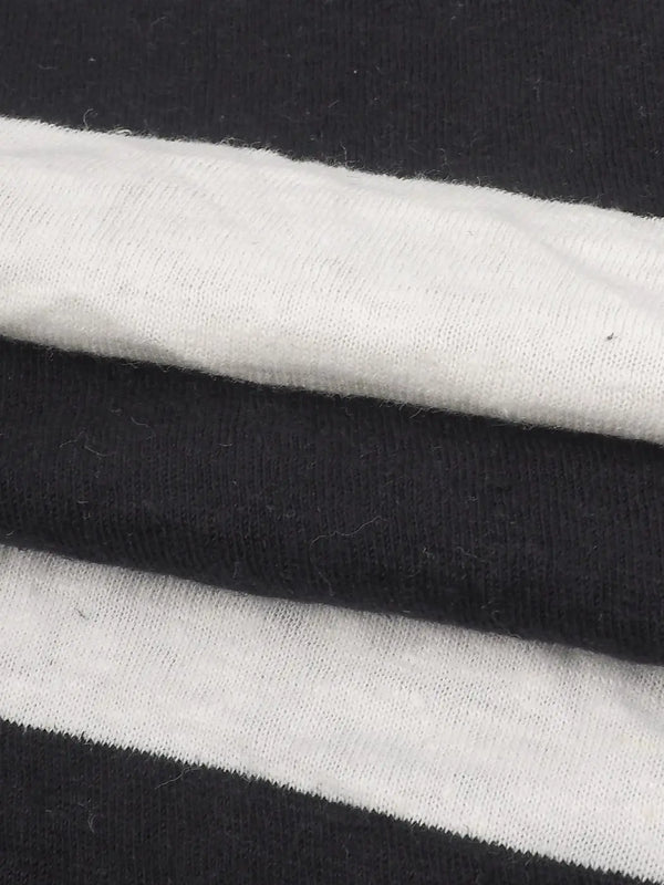 Hemp & Organic Cotton Mid Weight Yarn Dyed Stripe Jersey ( KJ21D890A / KJ21D890B ) - Bastine
