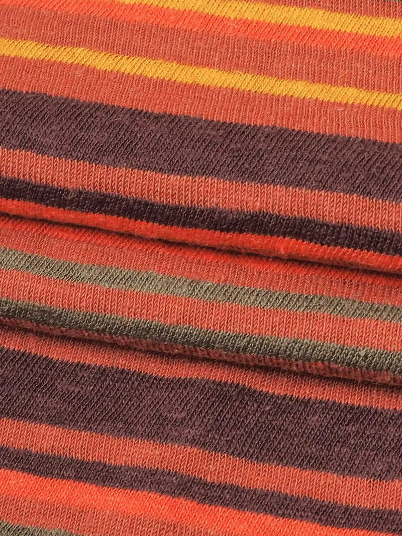 Bastine Hemp & Organic Cotton Mid-Weight Yarn Dyed Stripe Jersey Fabrics