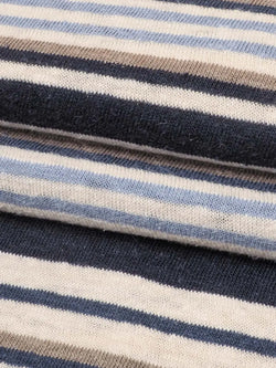 Bastine Hemp & Organic Cotton Mid-Weight Yarn Dyed Stripe Jersey Fabrics