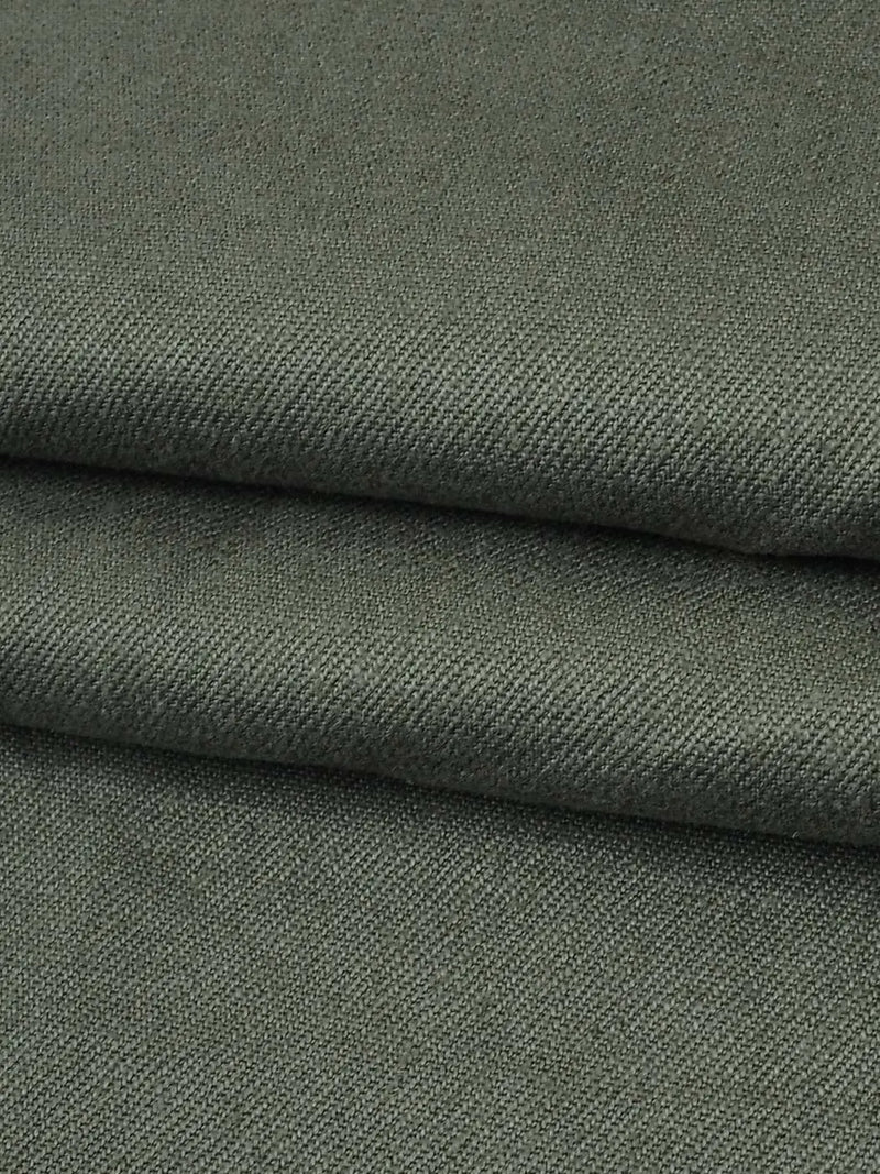 Hemp & Organic Cotton & Spandex Mid-Weight Twill Fabric ( HG72B077B ) - Bastine