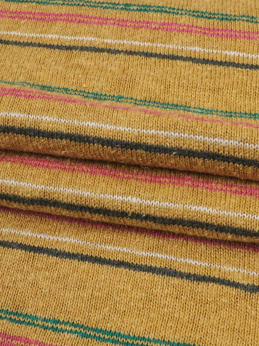 Hemp & Recycled Poly Mid-Weight Yarn Dyed Stripe Jersey Fabric  ( KJ21/2D934 Series ) - Bastine