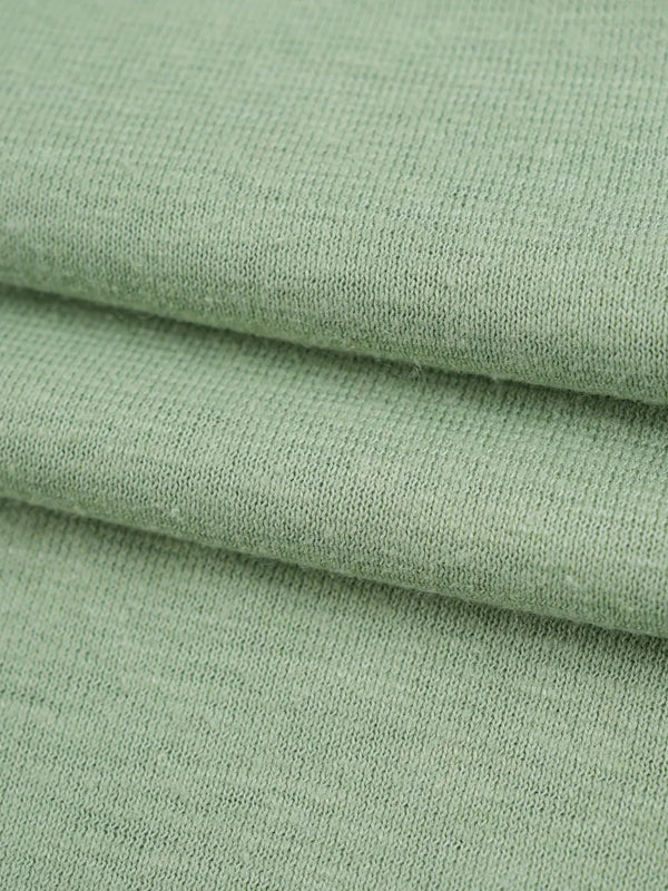 Hemp , Recycle Poly  & Tencel Jersey Light Weight Fabric ( KJ21C828-1 ) HempFortexWeb Bastine Knit Hemp & Organic cotton