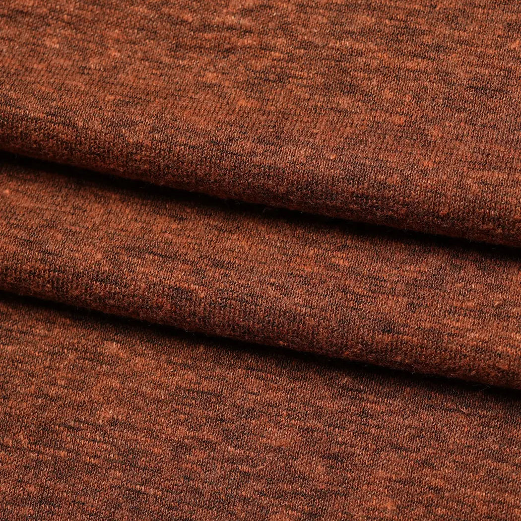 Hemp , Recycle Poly  & Tencel Light Weight Jersey Fabric ( KJ21C828 )  Knit Hemp & Organic cotton  Bastine 