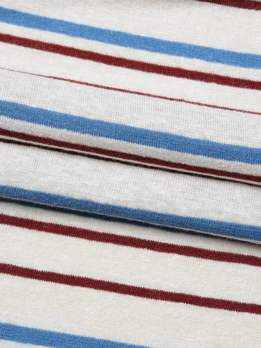 Hemp , Recycle Poly  & Tencel Light Weight Yarn Dye Jersey Fabric ( KJ21C828Y series )  Knit Hemp & Organic cotton  Bastine 