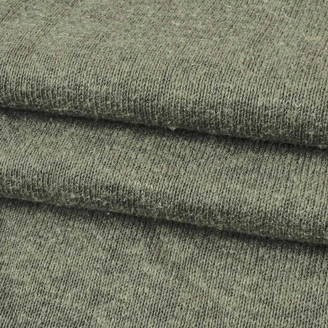 Hemp , Recycled Poly  & Tencel Heavy Weight Fleece ( KF21C815 Soild ) - Bastine