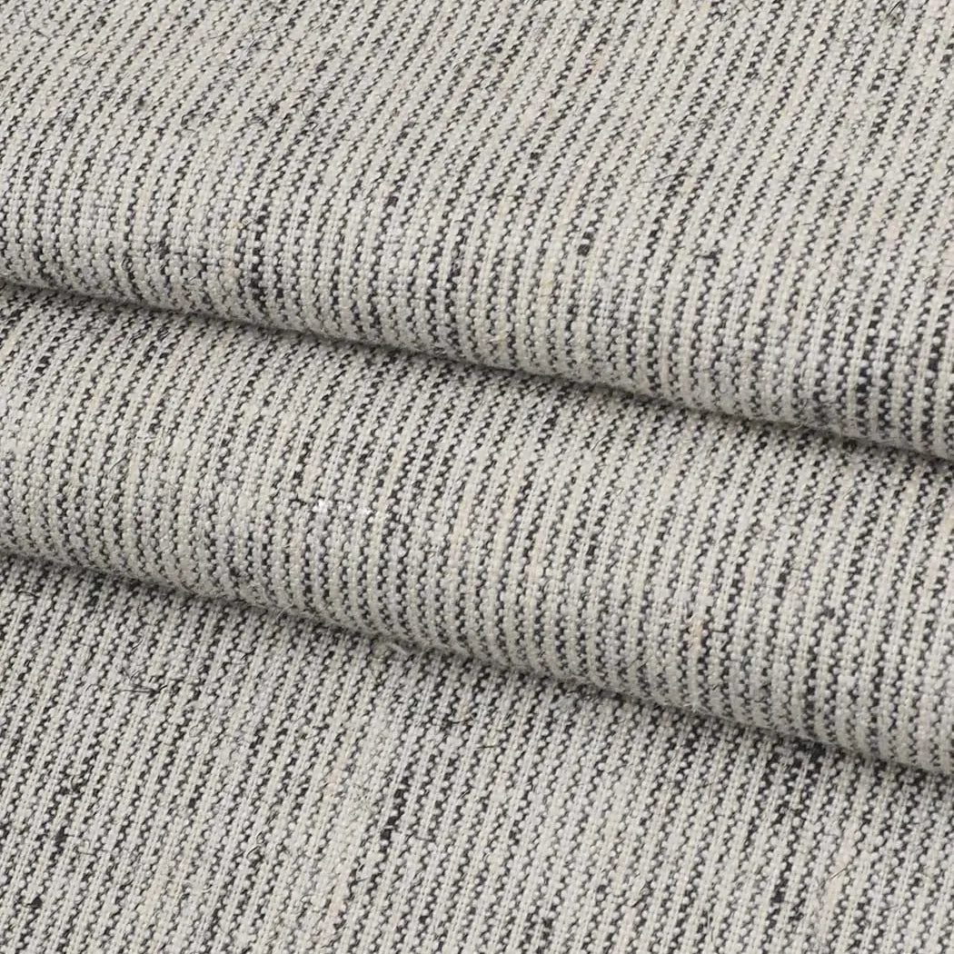 Bastine Hemp & Recycled Poly Light Weight Jacquard Fabric