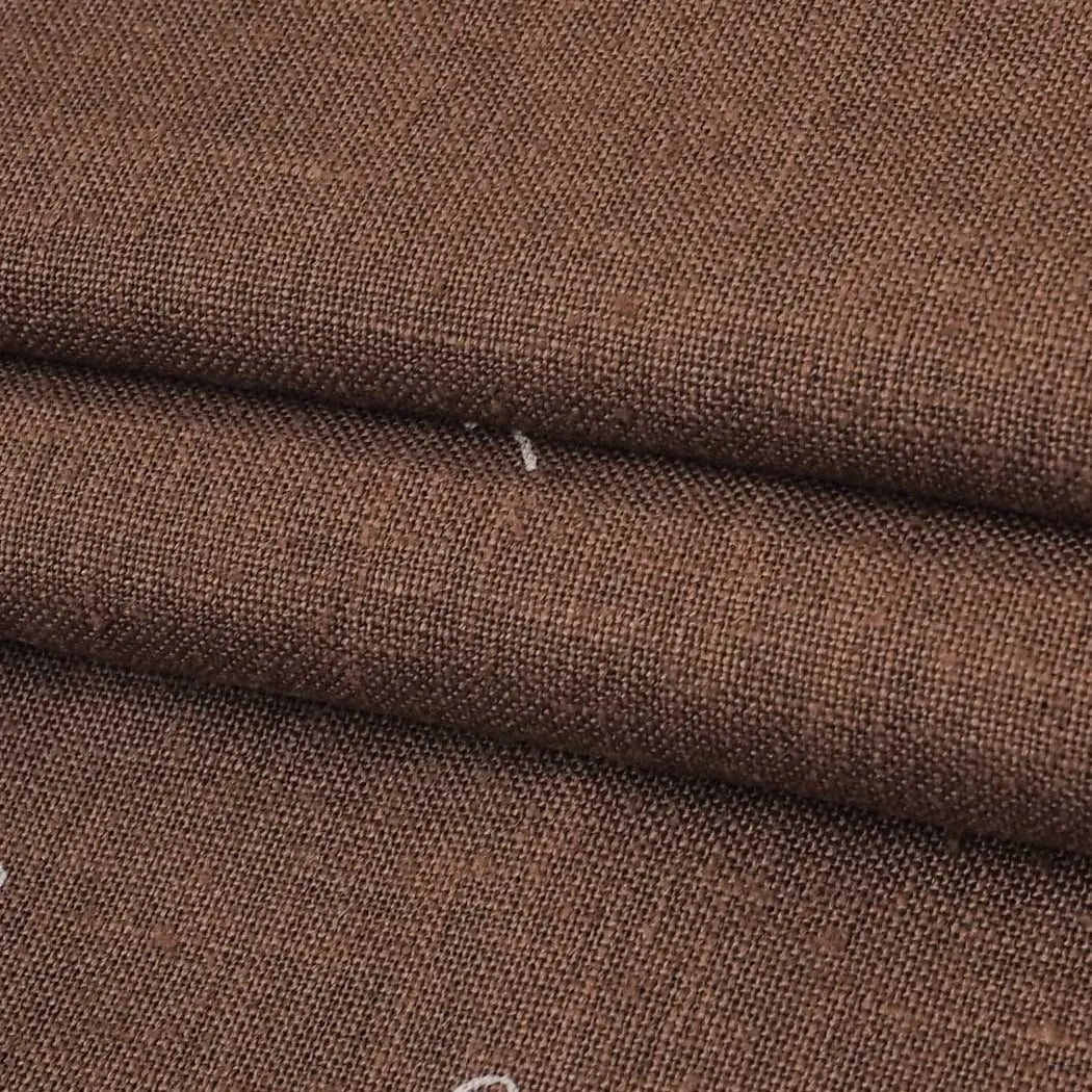 Hemp & Recycled Poly Light Weight Muslin Fabric ( HP5801 Print ) - Bastine