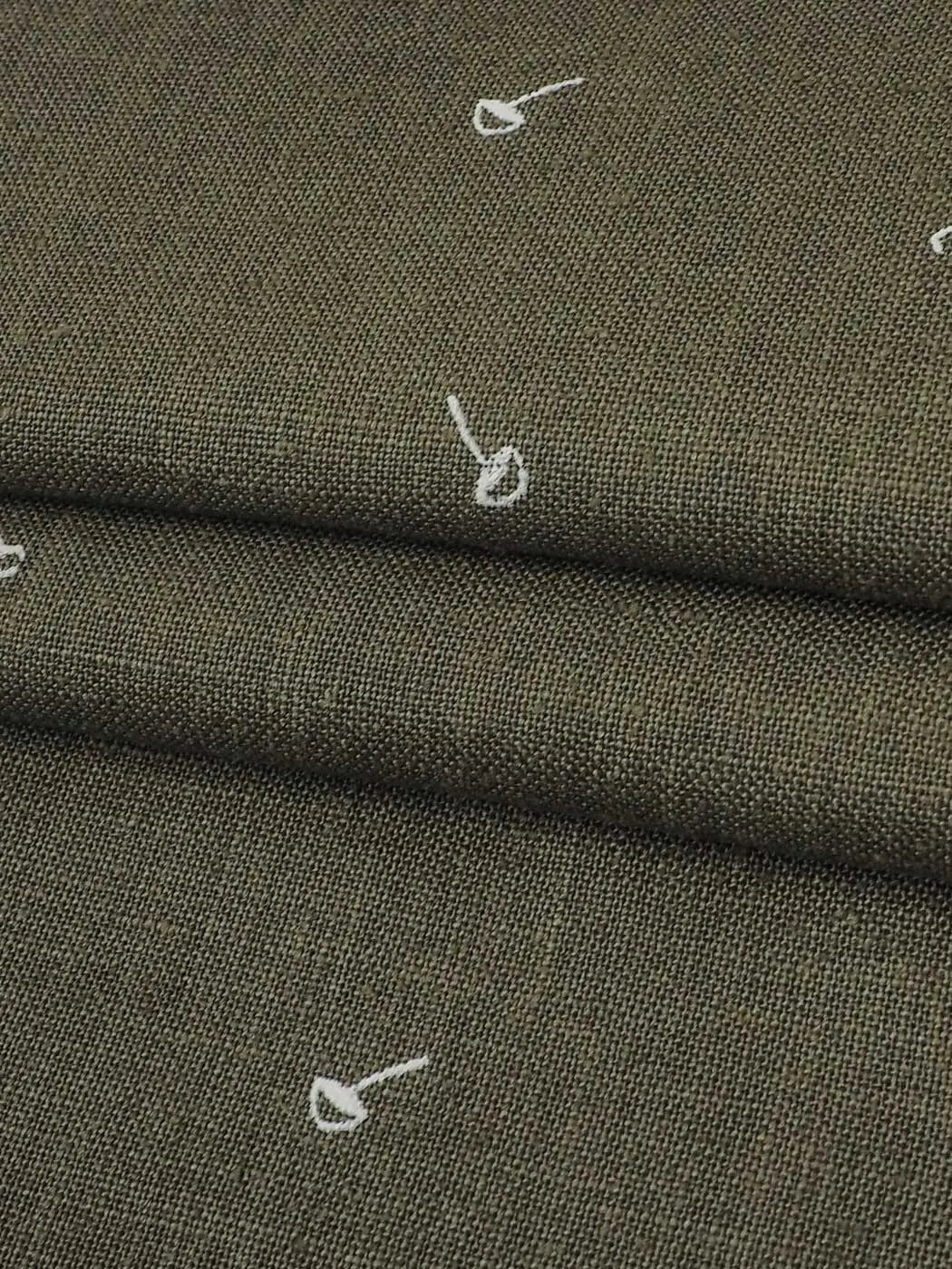 Hemp & Recycled Poly Light Weight Muslin Fabric ( HP5801 Print ) - Bastine