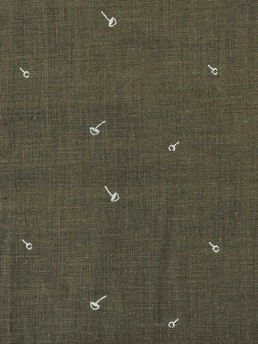 Hemp & Recycled Poly Light Weight Muslin Fabric ( HP5801 Print ) - Bastine