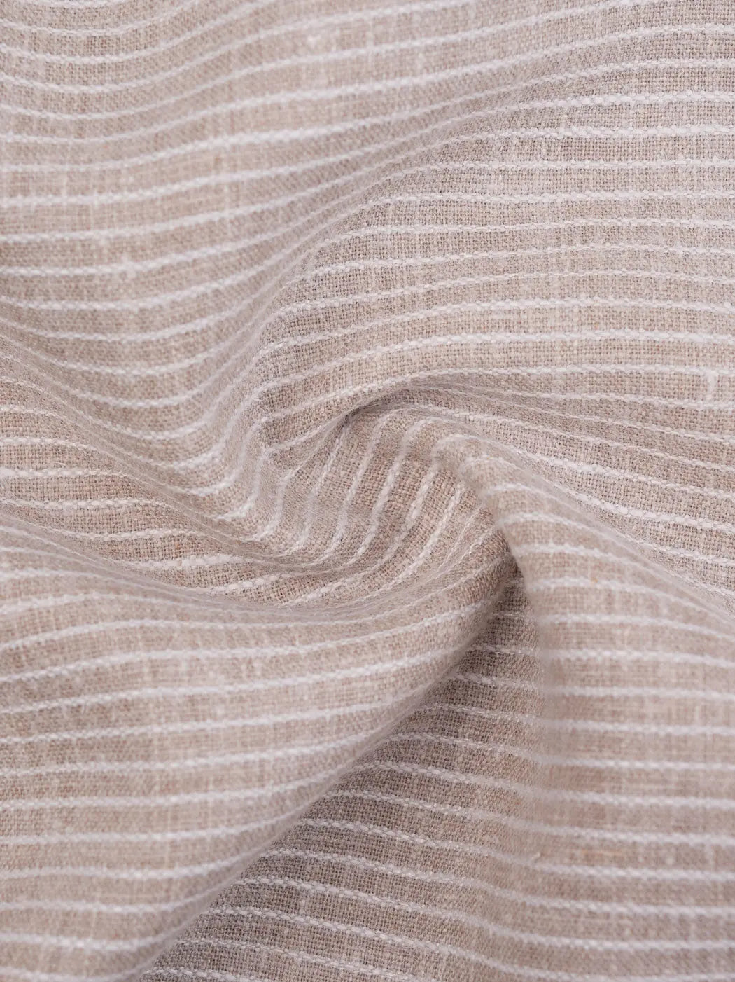 Bastine Hemp & Recycled Poly Light Weight Yarn Dye Plain Fabric ( TW04056 )
