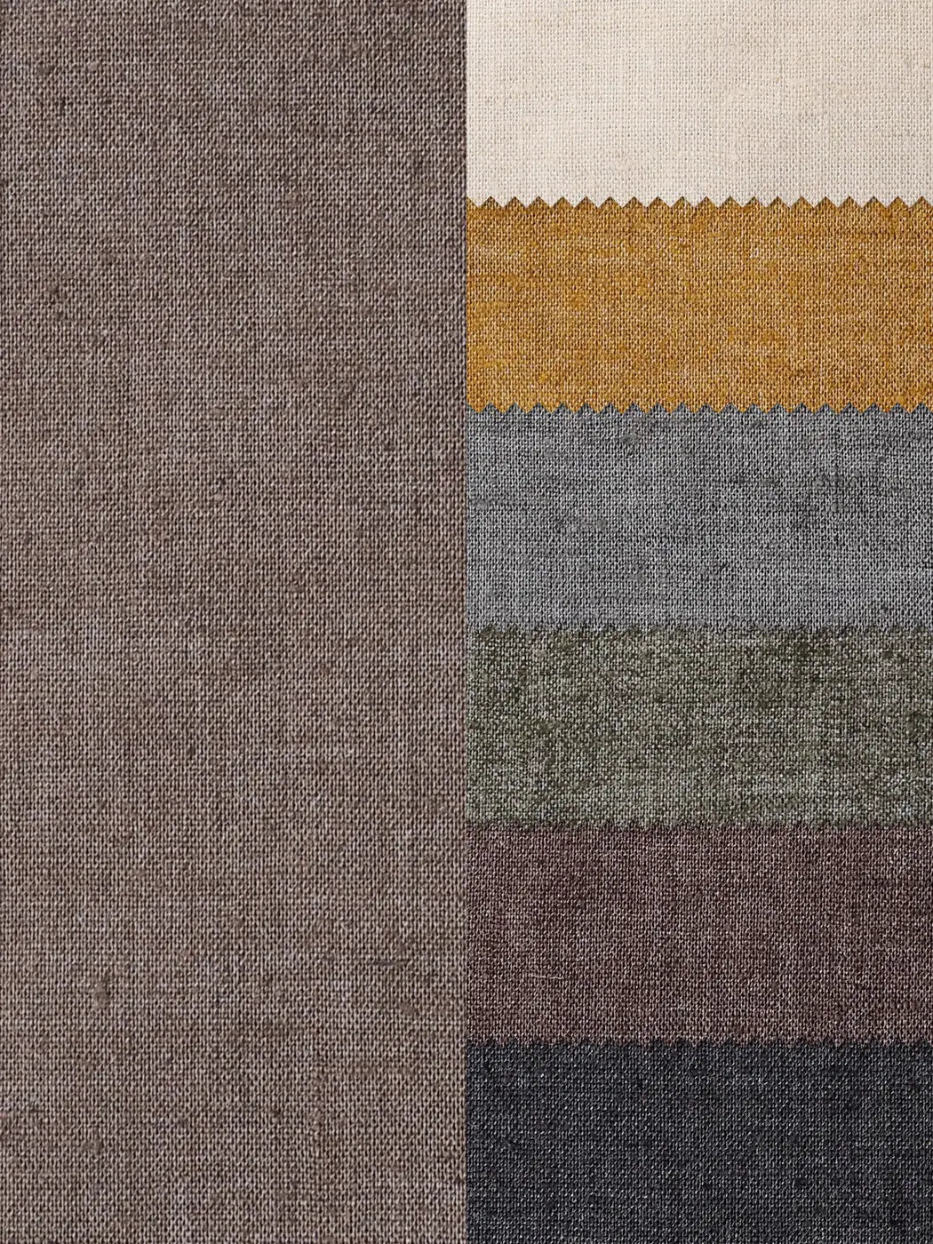 Hemp & Recycled Poly Mid-Weight Stretched Muslin Fabric（HP5813A） - Bastine