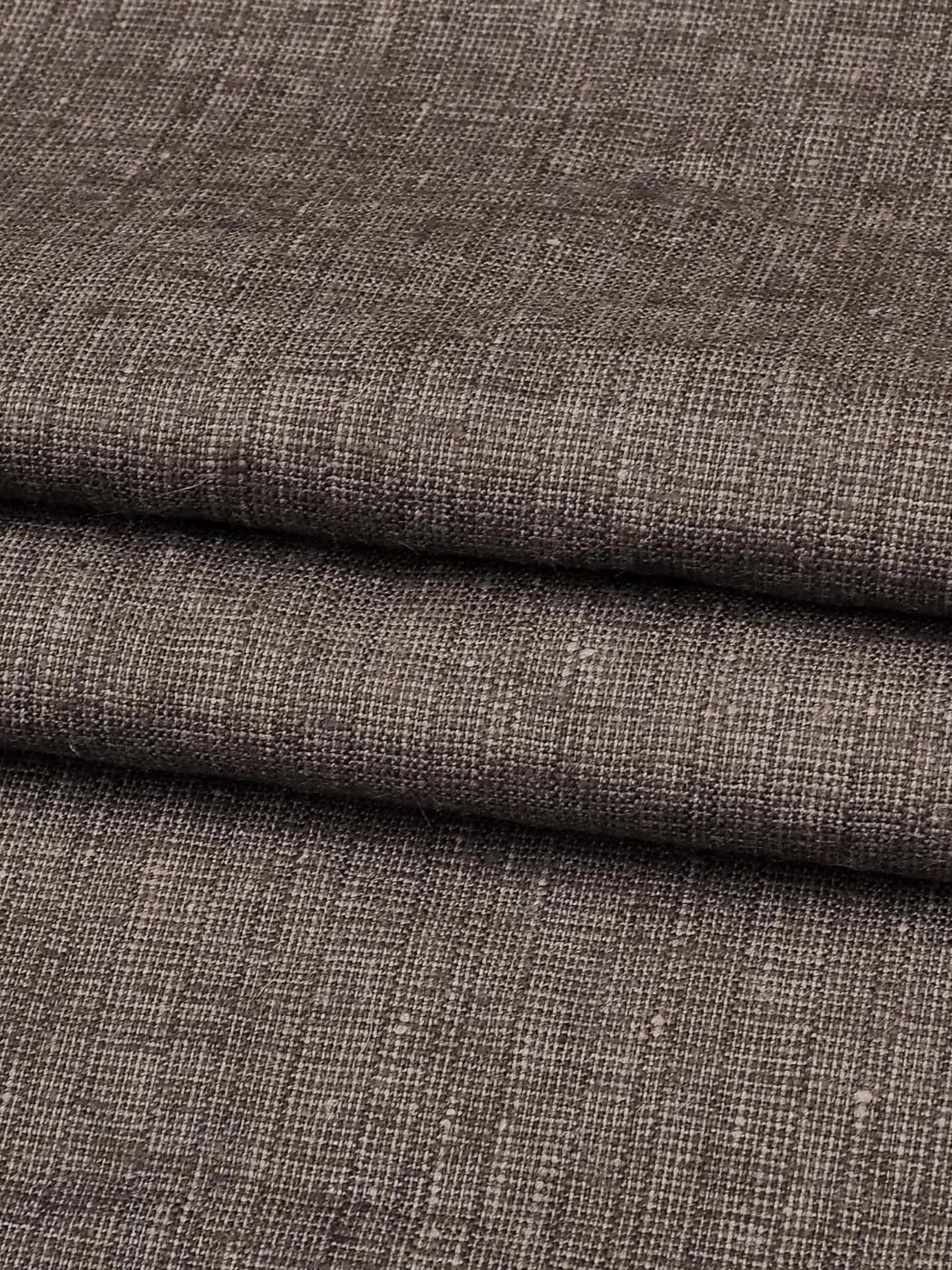 Hemp & Recycled Poly Mid-Weight Stretched Plaid Fabric（HP14306） - Bastine