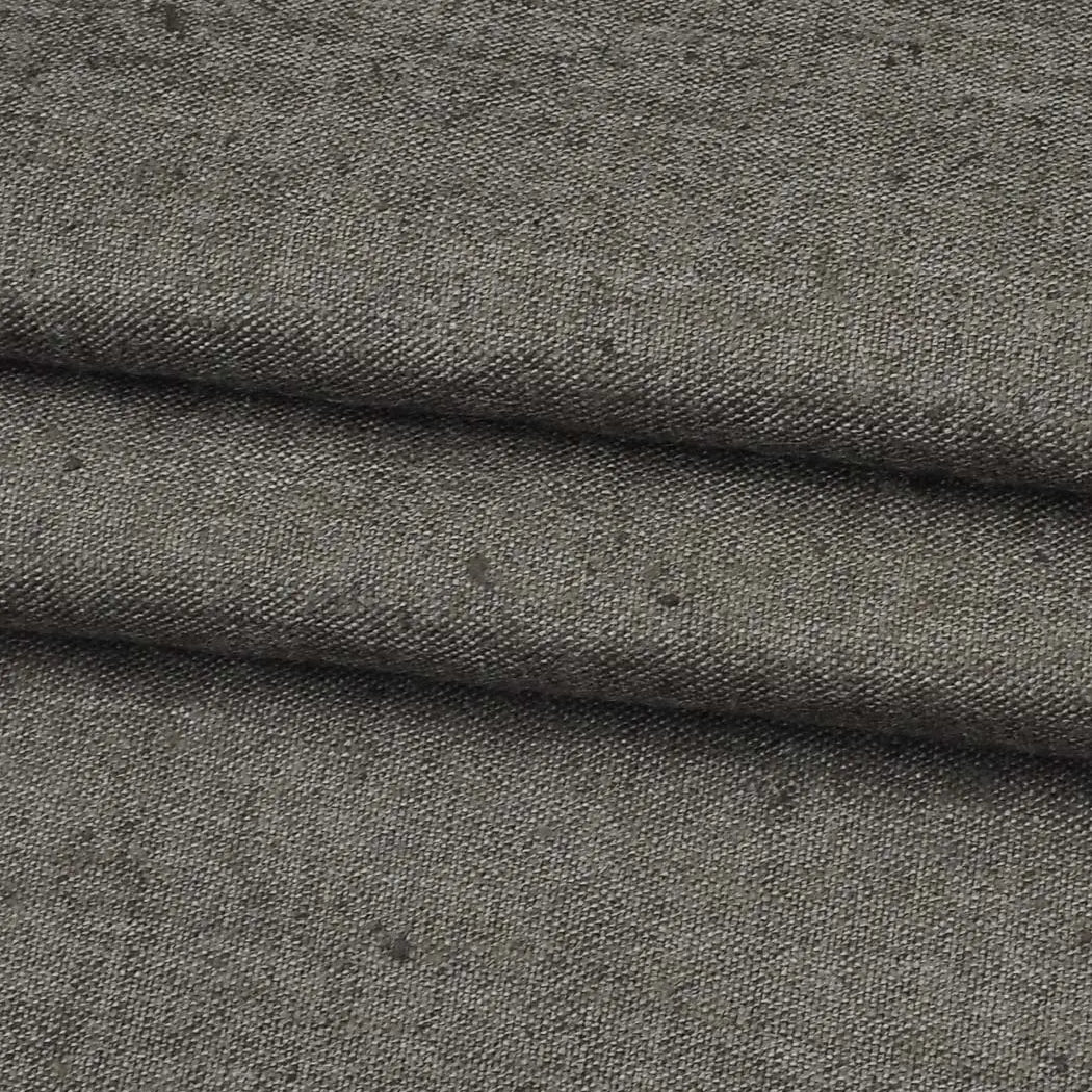 Hemp & Recycled Poly Mid-Weight Stretched Yarn Dyed Fabric（HP100D051, Three Colors Available） - Bastine