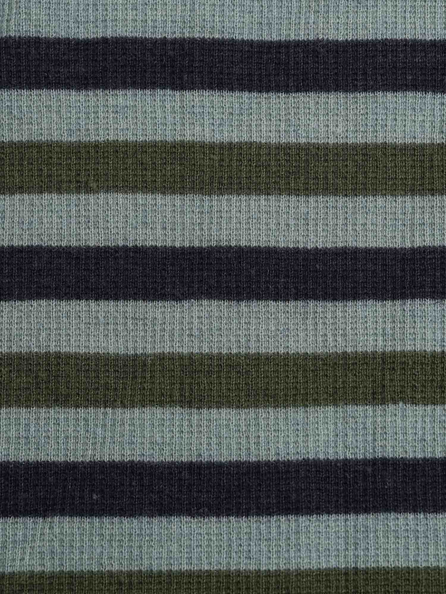 Hemp & Recycled Poly Mid-Weight Stretched Yarn Dyed Stripe Rib Fabric ( KR70/2E912A / KR70/2E912B )  Knit Hemp & Recycled Polyester  Bastine 
