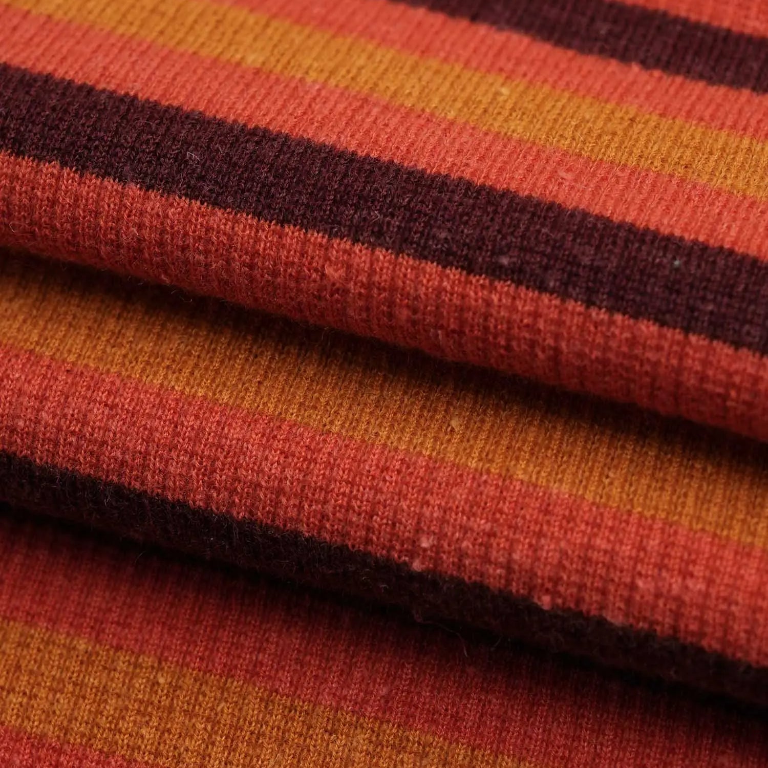 Hemp & Recycled Poly Mid-Weight Stretched Yarn Dyed Stripe Rib Fabric ( KR70/2E912A / KR70/2E912B )  Knit Hemp & Recycled Polyester  Bastine 