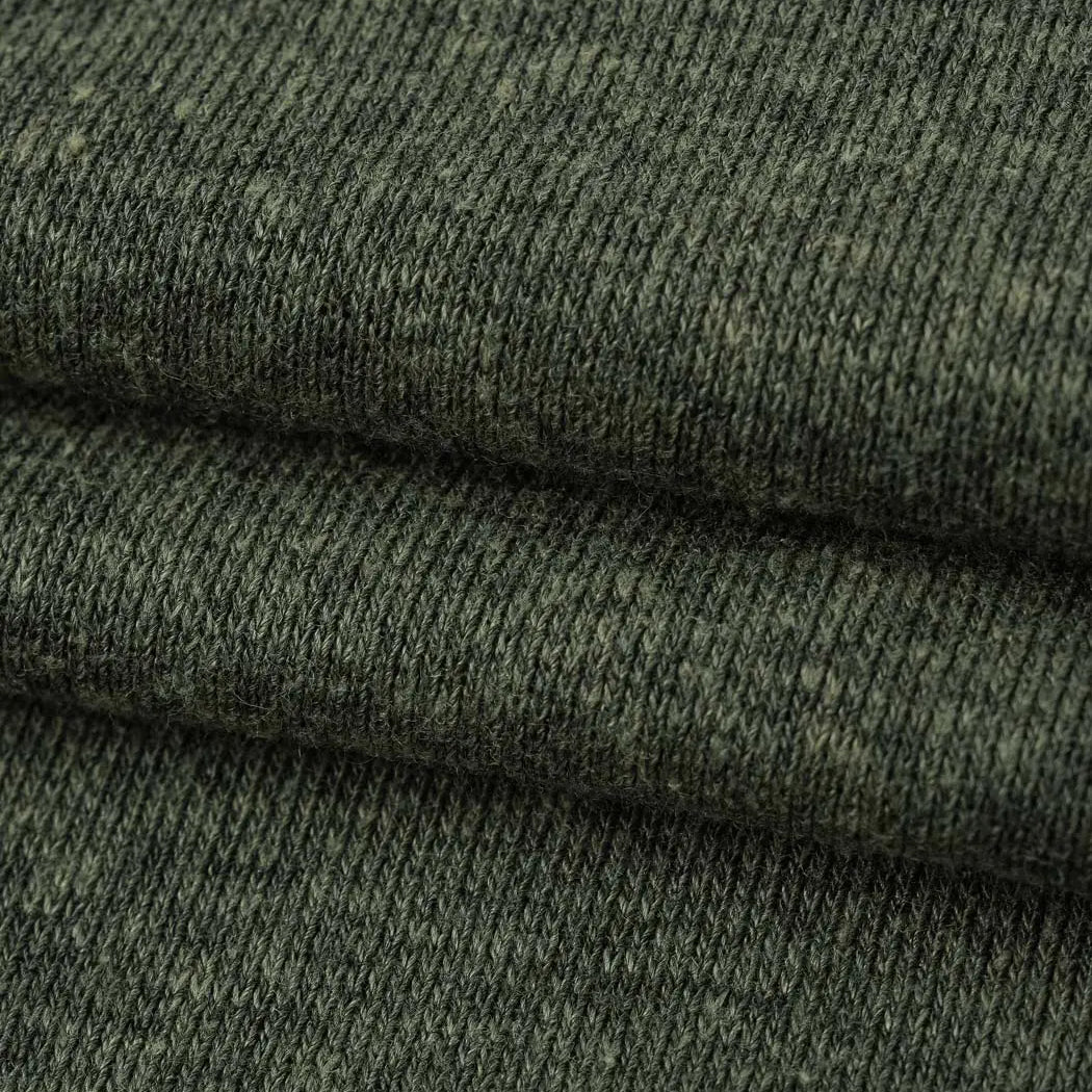 Hemp & Recycled Polyester Mid-Weight Stretched Rib Fabric ( KR21B927 ) HempFortexWeb Bastine Knit Hemp & Recycled Polyester