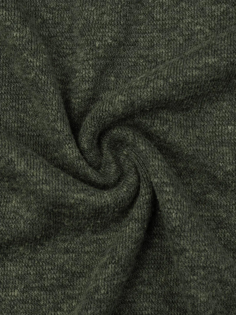 Hemp & Recycled Polyester Mid-Weight Stretched Rib Fabric ( KR21B927 ) HempFortexWeb Bastine Knit Hemp & Recycled Polyester