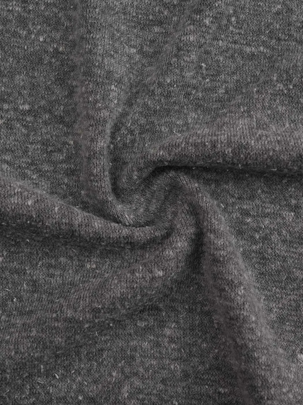 Hemp & Recycled Polyester Mid-Weight Stretched Rib Fabric ( KR21B927 ) HempFortexWeb Bastine Knit Hemp & Recycled Polyester