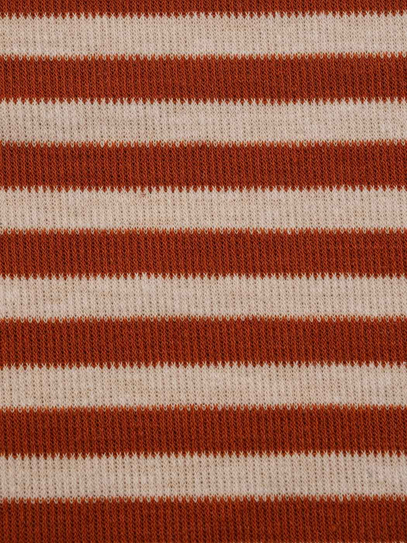 Hemp & Recycled Polyester Mid Weight Yarn Dyed Stretched Jersey Fabric ( KJ19802Y-02A ) HempFortexWeb Bastine Knit Hemp & Recycled Polyester