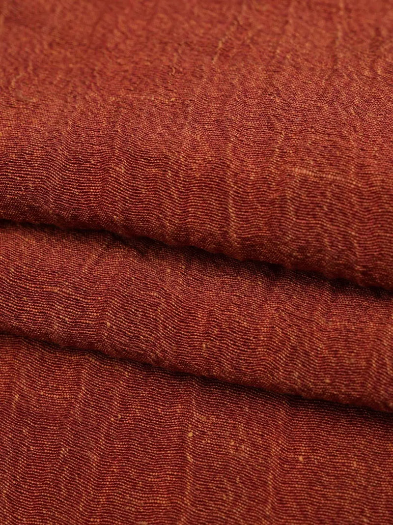 Hemp & Silk Light Weight Crinkle Fabric ( HS601 ) HempFortexWeb Bastine Woven Silk Blend