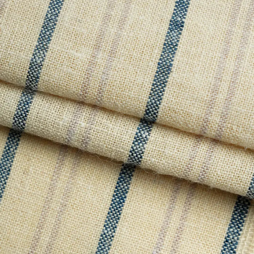Hemp & Soybean Light Weight Yarn Dye Fabric（ HS6340 series, 6 colors)  Woven Hemp & Organic Cotton  Bastine 