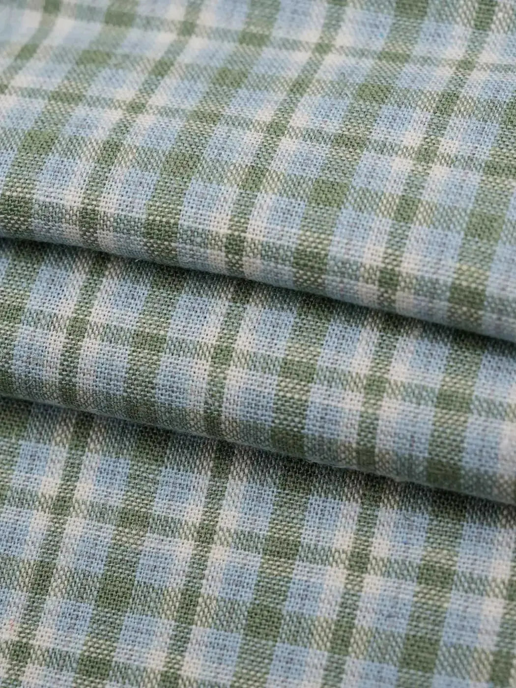 Hemp & Tencel Light Weight Plaid Fabric Bastine hemp textiles hemp fiber wholesale retail hemp fabric clothing manufacturers companies