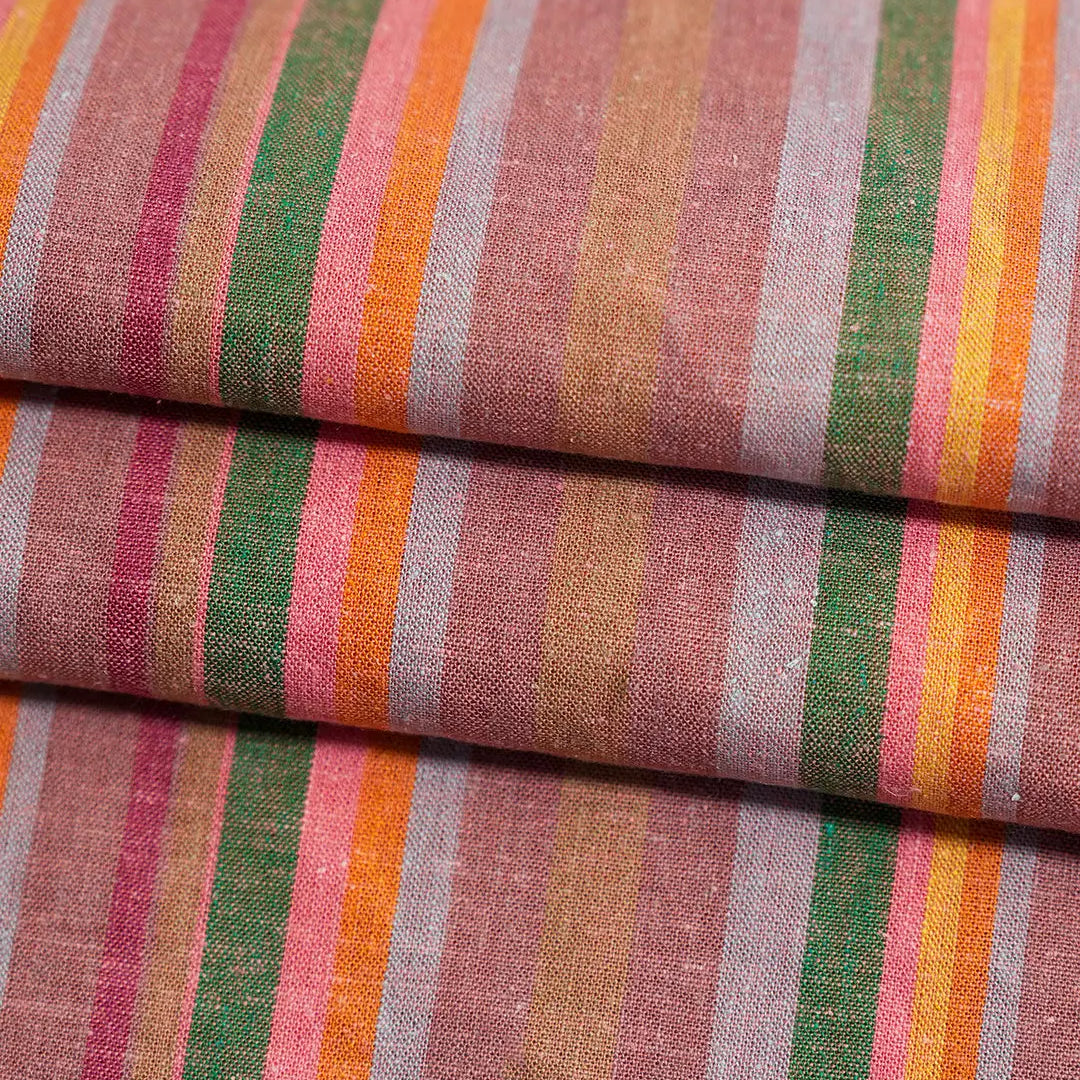 Hemp & Tencel Light Weight Yarn Dyed Plaid Fabric（ HL312Y series ）  Hemp & Tencel  Bastine 