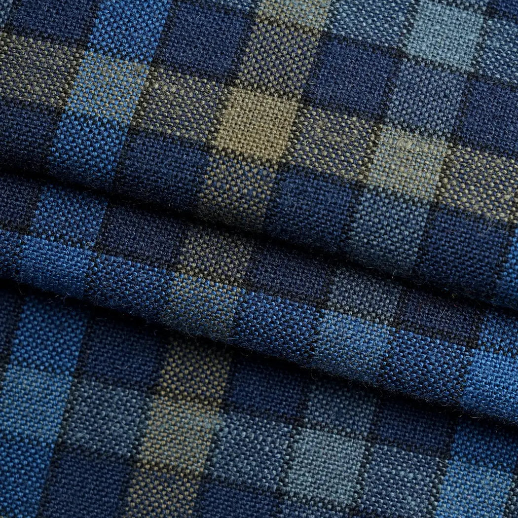 Hemp, Cotton, Wool & Recycled Poly Light Weight Yarn Dye Fabric（ HG6345-L01 / HG6344-L01 )  Woven Hemp & Organic Cotton  Bastine 