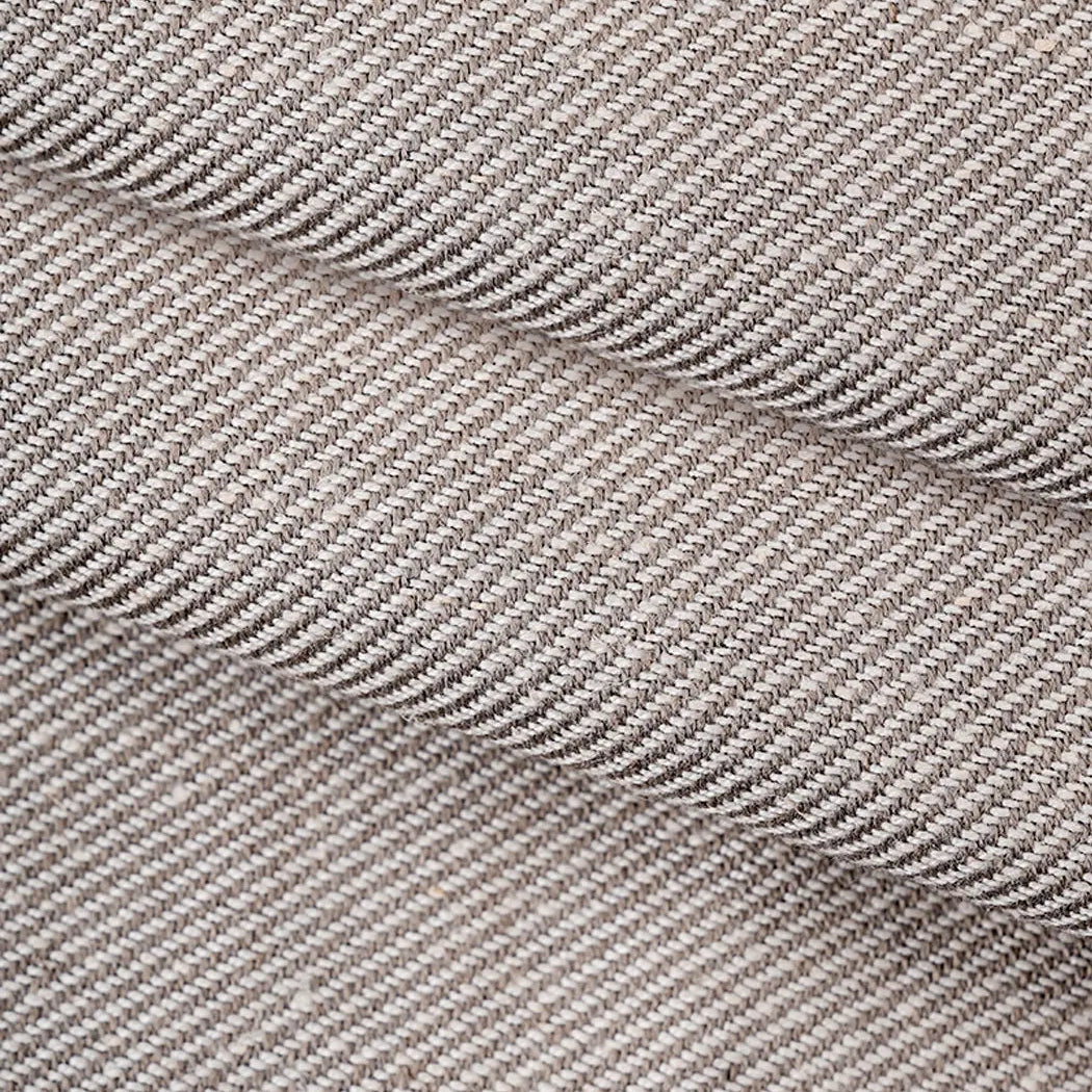 Hemp, Modal & Recycled Poly Mid-Weight Yarn Dye Twill Fabric ( 5121-01 )  Woven Hemp & Organic Cotton  Bastine 
