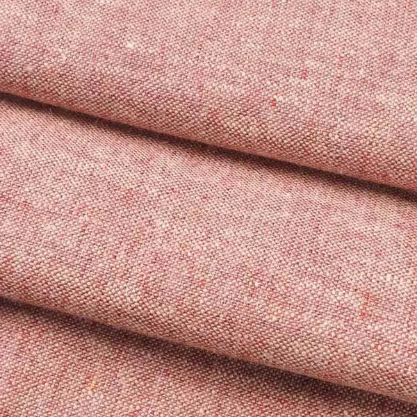 Hemp, Organic Cotton & Recycled Hemp Fabric Red/White（RE56A129L / RE56A129C） - Bastine
