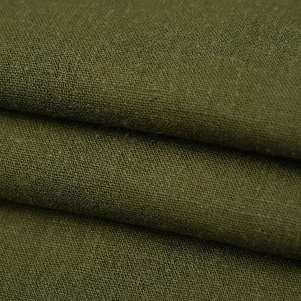 Bastine Hemp, Organic Cotton & Spandex Mid-Weight Plain Fabric ( HG309 )