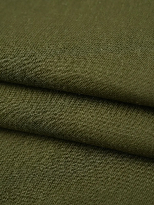 Bastine Hemp, Organic Cotton & Spandex Mid-Weight Plain Fabric ( HG309 )