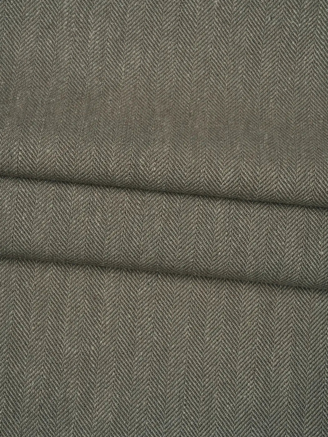 Hemp, Organic Cotton & Wool Mid Weight Herringbone Fabric ( HG6510-L01 / HG6510-L02 )  Woven Hemp & Organic Cotton  Bastine 