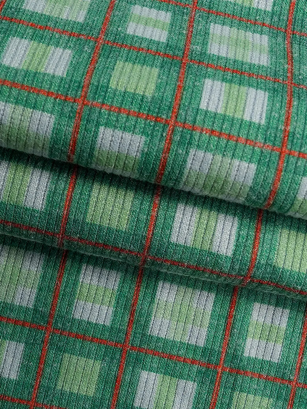 Hemp, Recycled Poly & Spandex Heavy Weight Stretched Rib Fabric ( KR40/2C801 Print, 2 Colors )  Knit Hemp & Recycled Polyester  Bastine 
