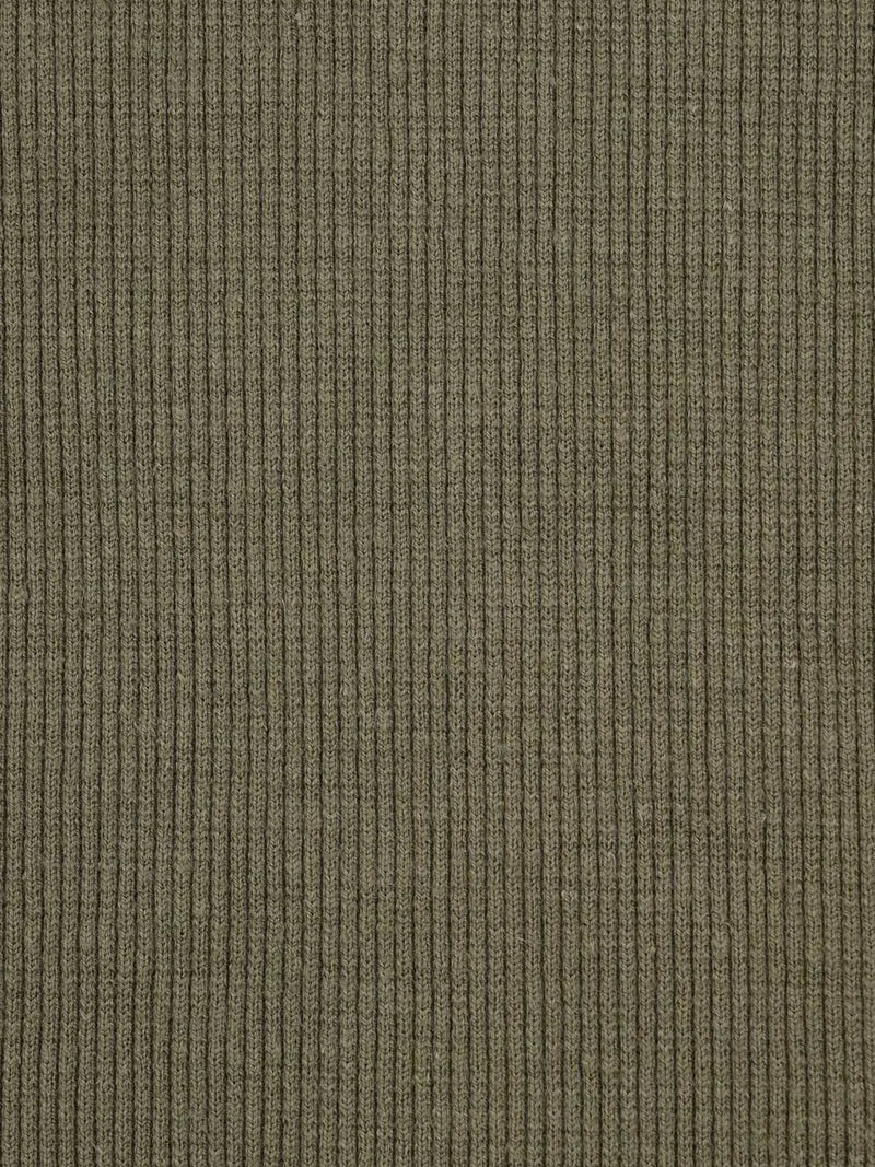 Hemp, Recycled Poly & Spandex Heavy Weight Stretched Rib Fabric ( KR40/2C801 ) HempFortexWeb Bastine Knit Hemp & Recycled Polyester