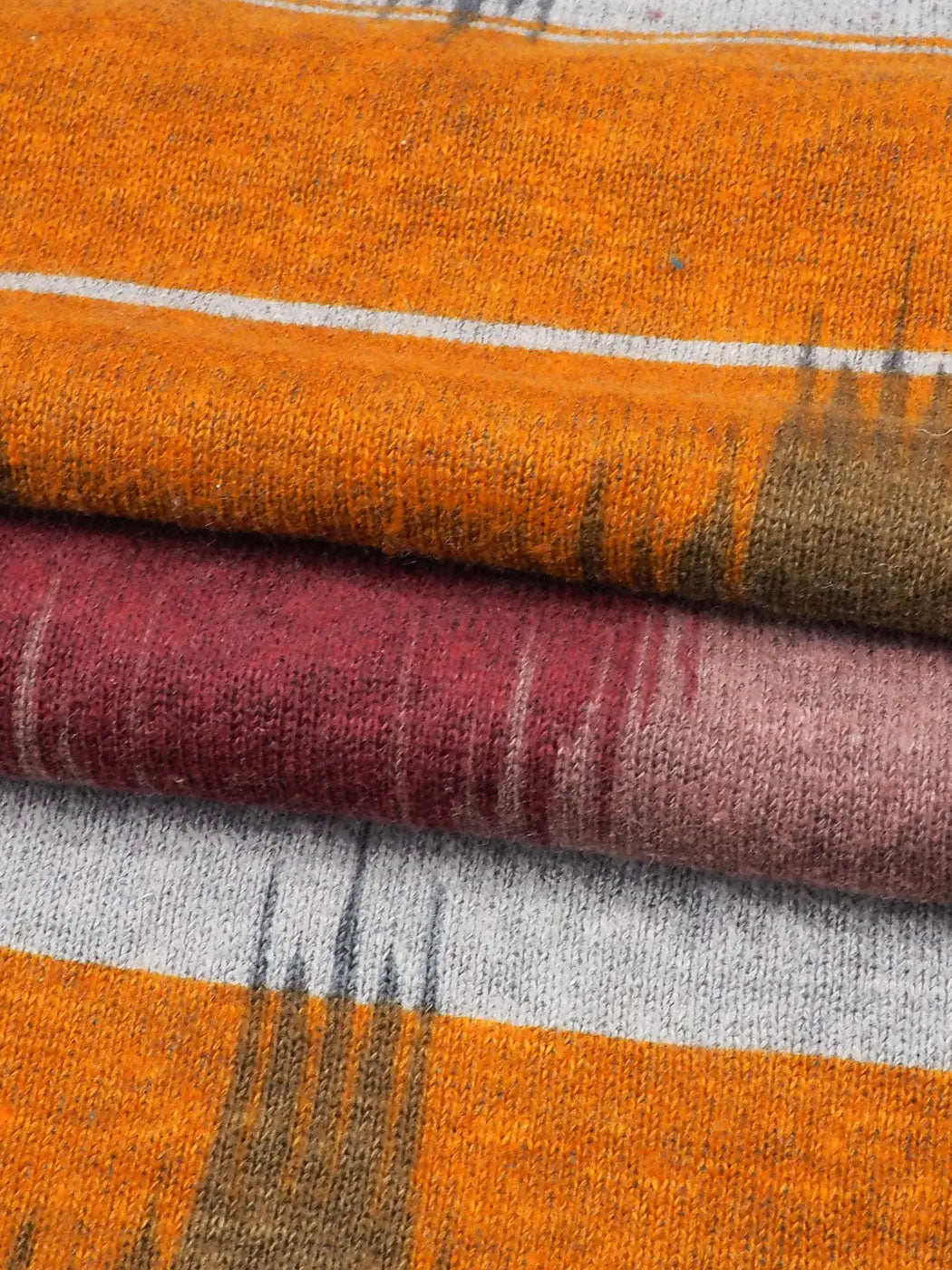 Hemp, Recycled Poly & Tencel Heavy Weight Fleece Fabric ( KF21C815 print ) - Bastine