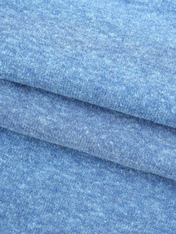 Hemp, Recycled Poly & Tencel Heavy Weight Jersey Fabric ( KF8041 )  Knit Hemp & Recycled Poly & Tencel  Bastine 