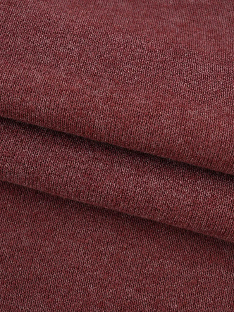 Hemp, Recycled Poly & Tencel Heavy Weight Jersey Fabric ( KF8041 )  Knit Hemp & Recycled Poly & Tencel  Bastine 