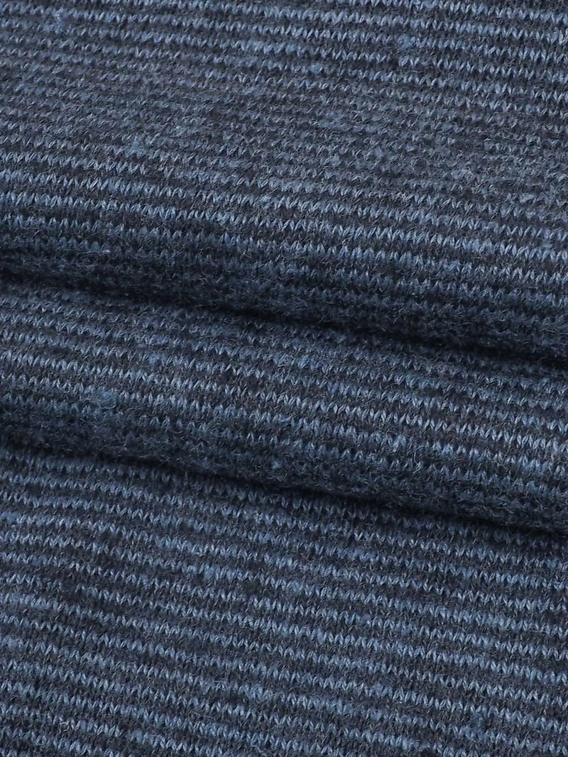Bastine Hemp, Recycled Poly & Tencel Mid-Weight Yarn Dyed Stripe Jersey Fabric