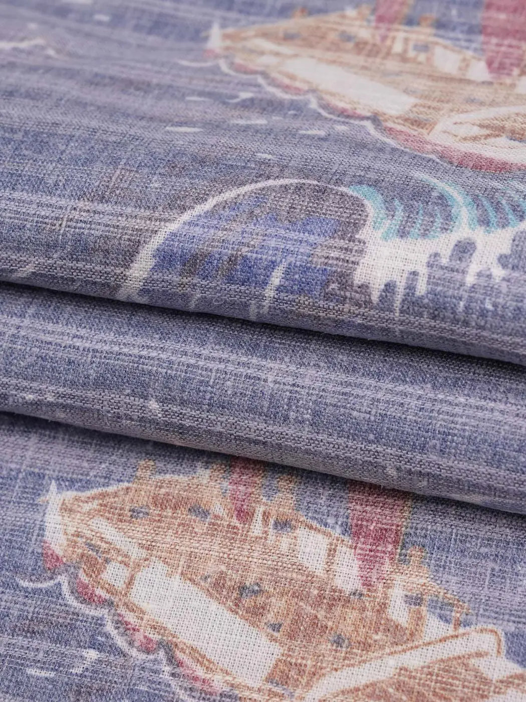 Bastine Hemp, Recycled Poly & Tencel light Weight Hemp Printed Plain Fabric ( HP06380 ) Hemp Printed Light Weight Plain Fabric