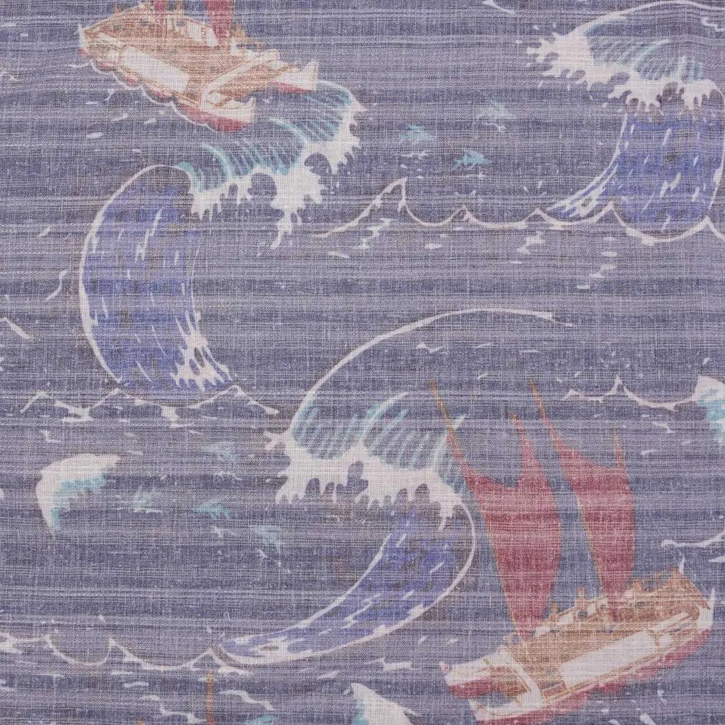 Bastine Hemp, Recycled Poly & Tencel light Weight Hemp Printed Plain Fabric ( HP06380 ) Hemp Printed Light Weight Plain Fabric