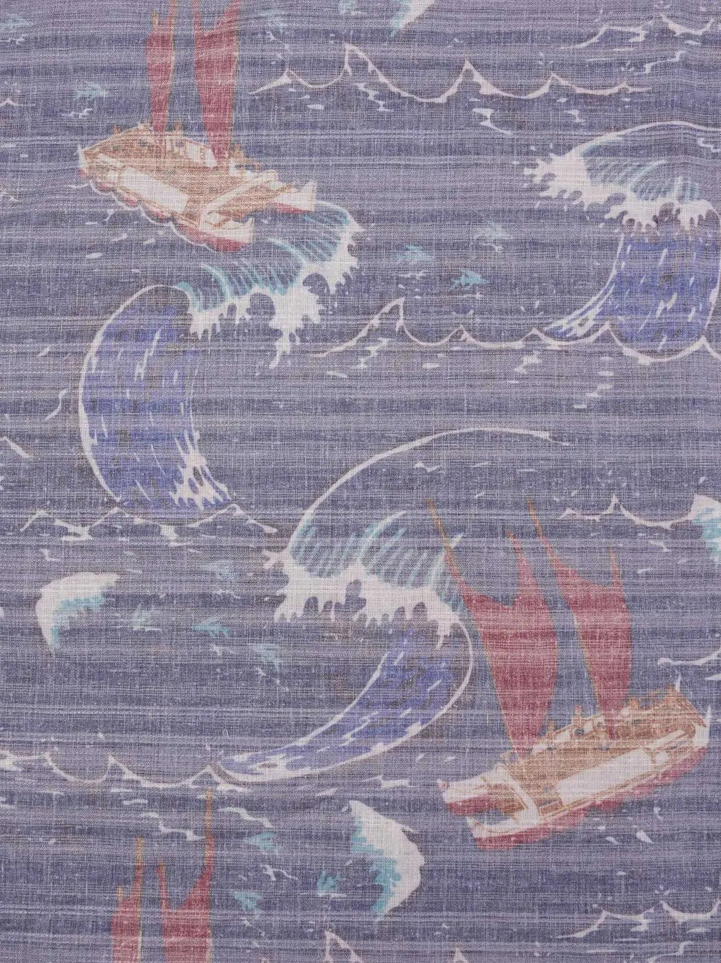 Bastine Hemp, Recycled Poly & Tencel light Weight Hemp Printed Plain Fabric ( HP06380 ) Hemp Printed Light Weight Plain Fabric