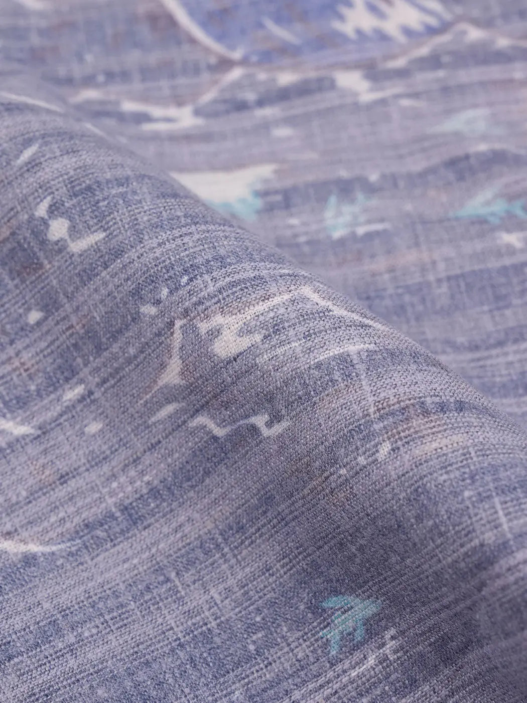 Bastine Hemp, Recycled Poly & Tencel light Weight Hemp Printed Plain Fabric ( HP06380 ) Hemp Printed Light Weight Plain Fabric