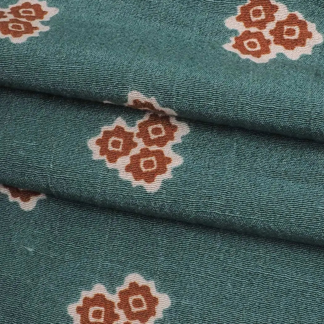 Hemp, Silk & Organic Cotton Light Weight Crinkle Fabric ( HS605 THREE COLORS AVAILABLE ) - Bastine