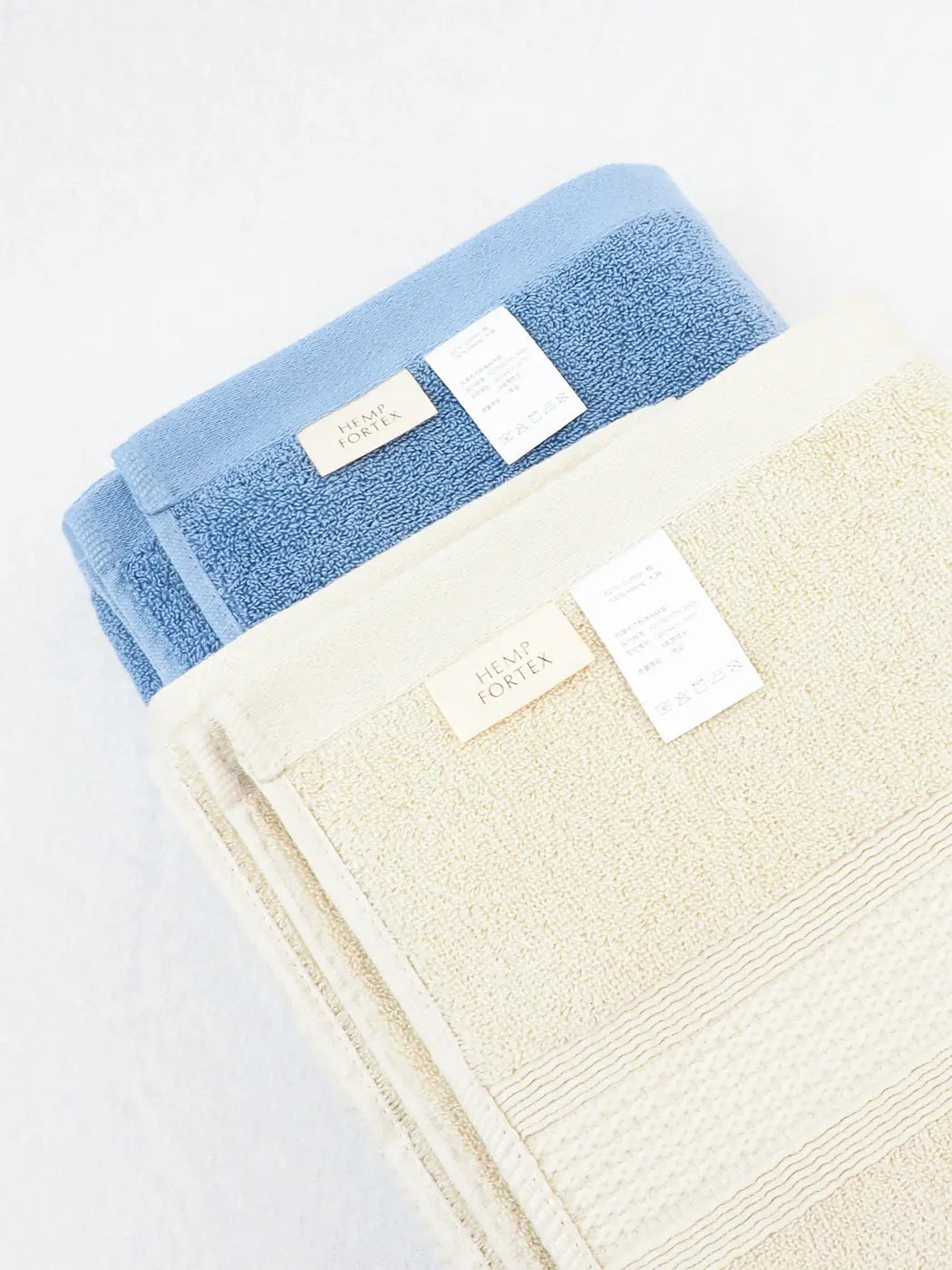 Natural Hemp Cotton Soft Wrap Absorbent Plain Household Bath Towel - Bastine